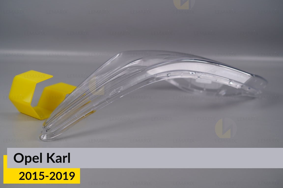 Скло фари Opel Karl (2015-2019) ліве