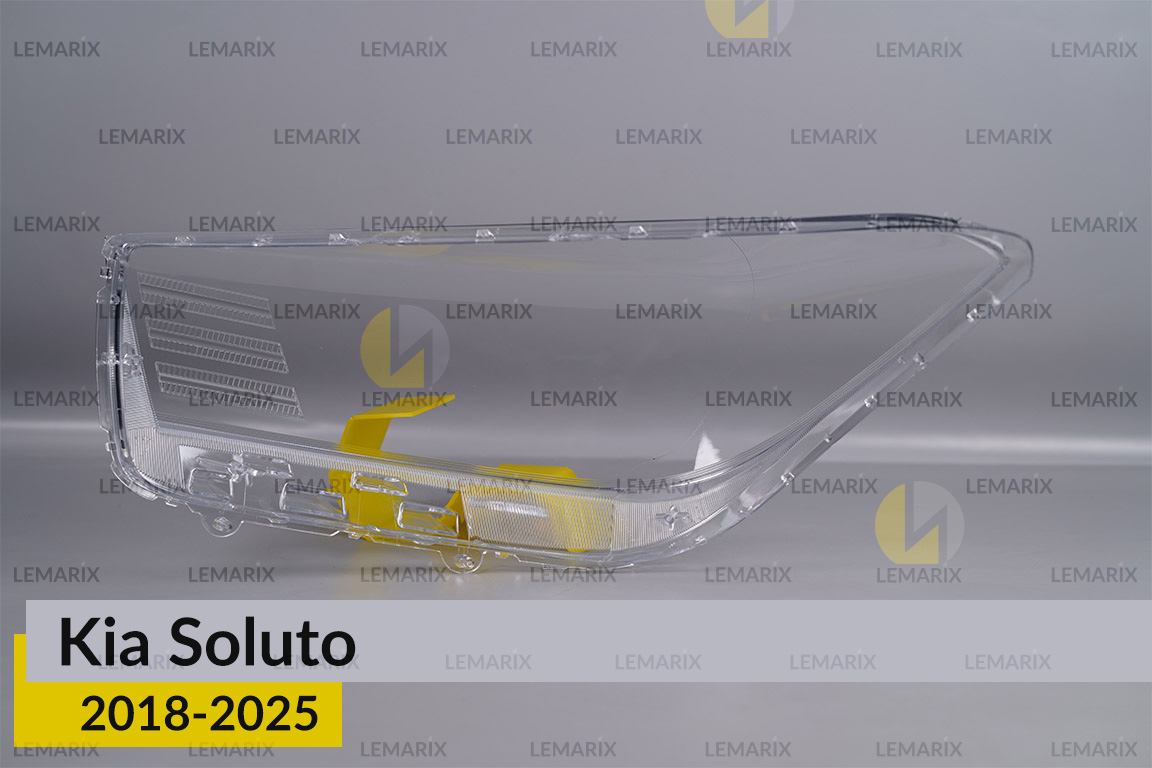 Скло фари Kia Soluto (2018-2026) праве