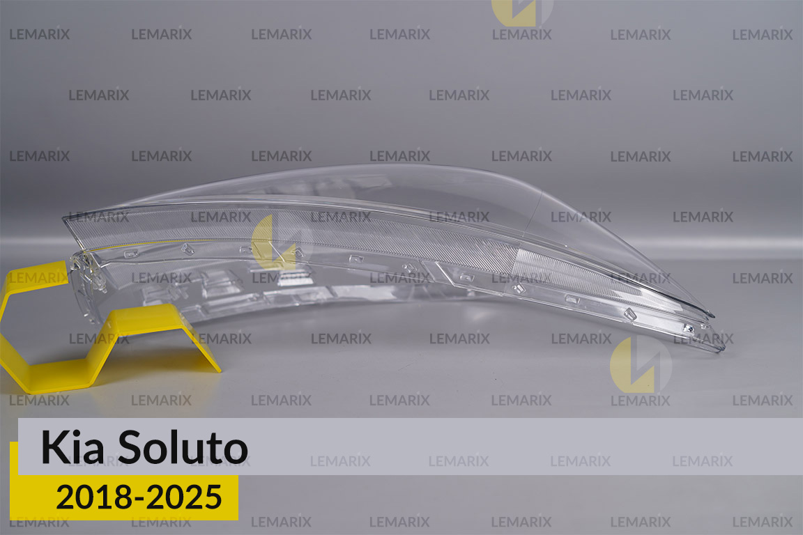 Скло фари Kia Soluto (2018-2026) праве