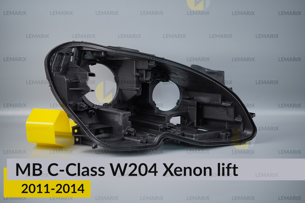 Корпус фары Mercedes-Benz C-Class W204 Xenon (2011-2014) рест правый
