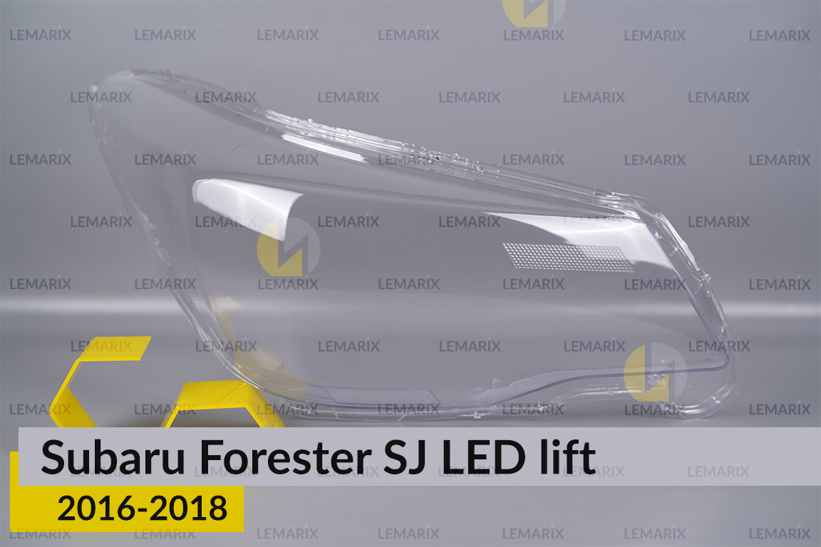Стекло фары Subaru Forester SJ LED (2016-2018) рест правое