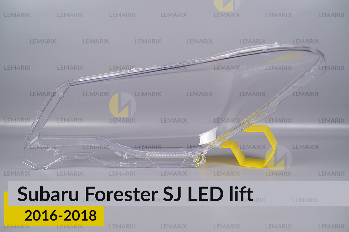 Стекло фары Subaru Forester SJ LED (2016-2018) рест правое