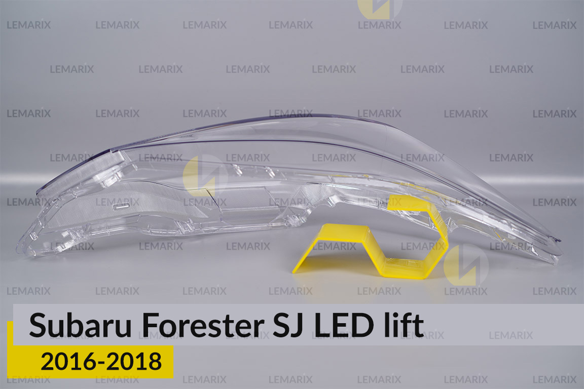Стекло фары Subaru Forester SJ LED (2016-2018) рест правое
