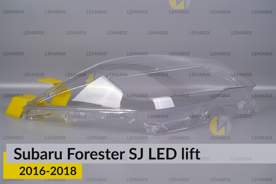Стекло фары Subaru Forester SJ LED (2016-2018) рест правое