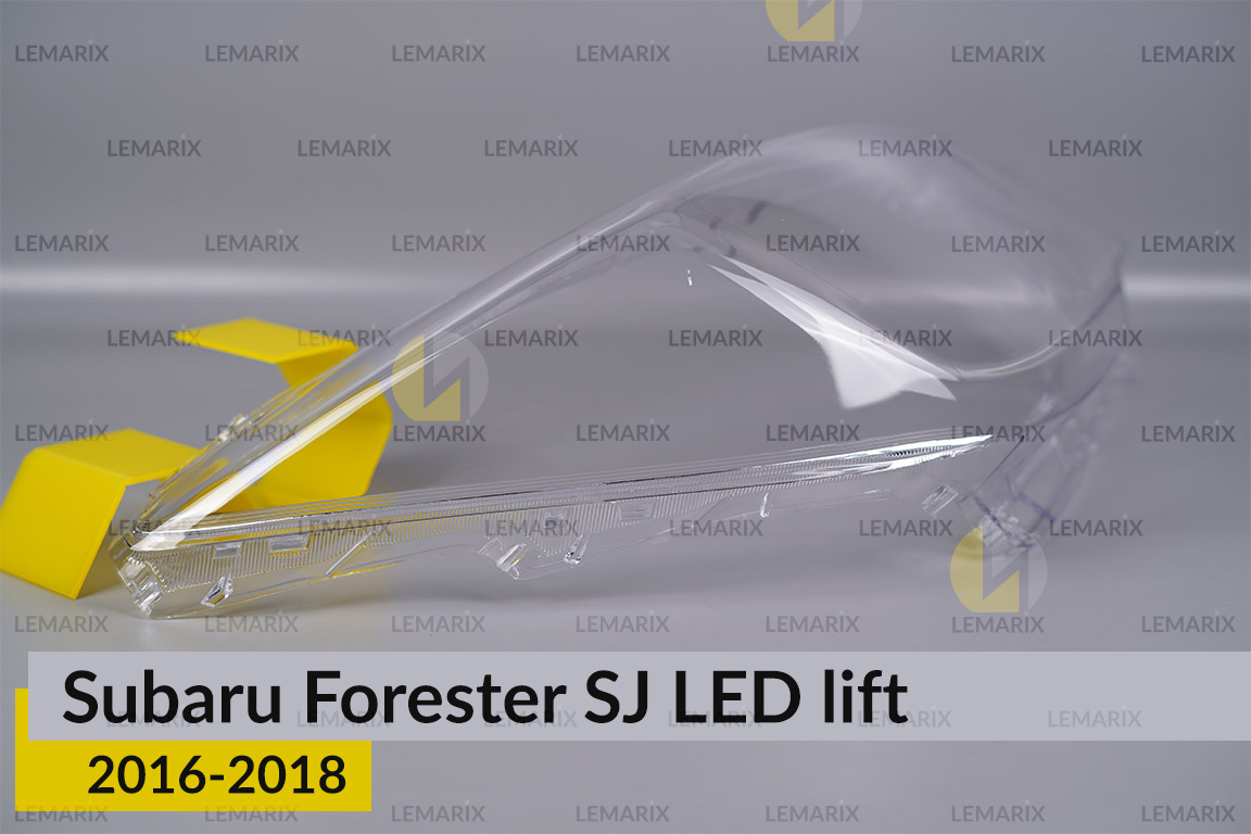Стекло фары Subaru Forester SJ LED (2016-2018) рест правое