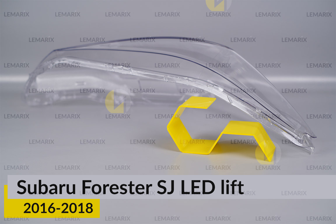 Стекло фары Subaru Forester SJ LED (2016-2018) рест правое