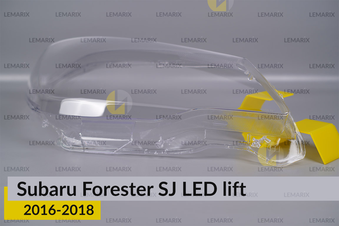 Стекло фары Subaru Forester SJ LED (2016-2018) рест правое