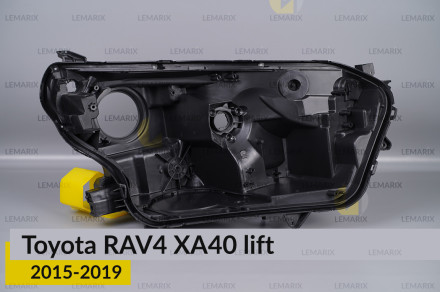 Корпус фари Toyota RAV4 XA40 (2015-2019) рест правий