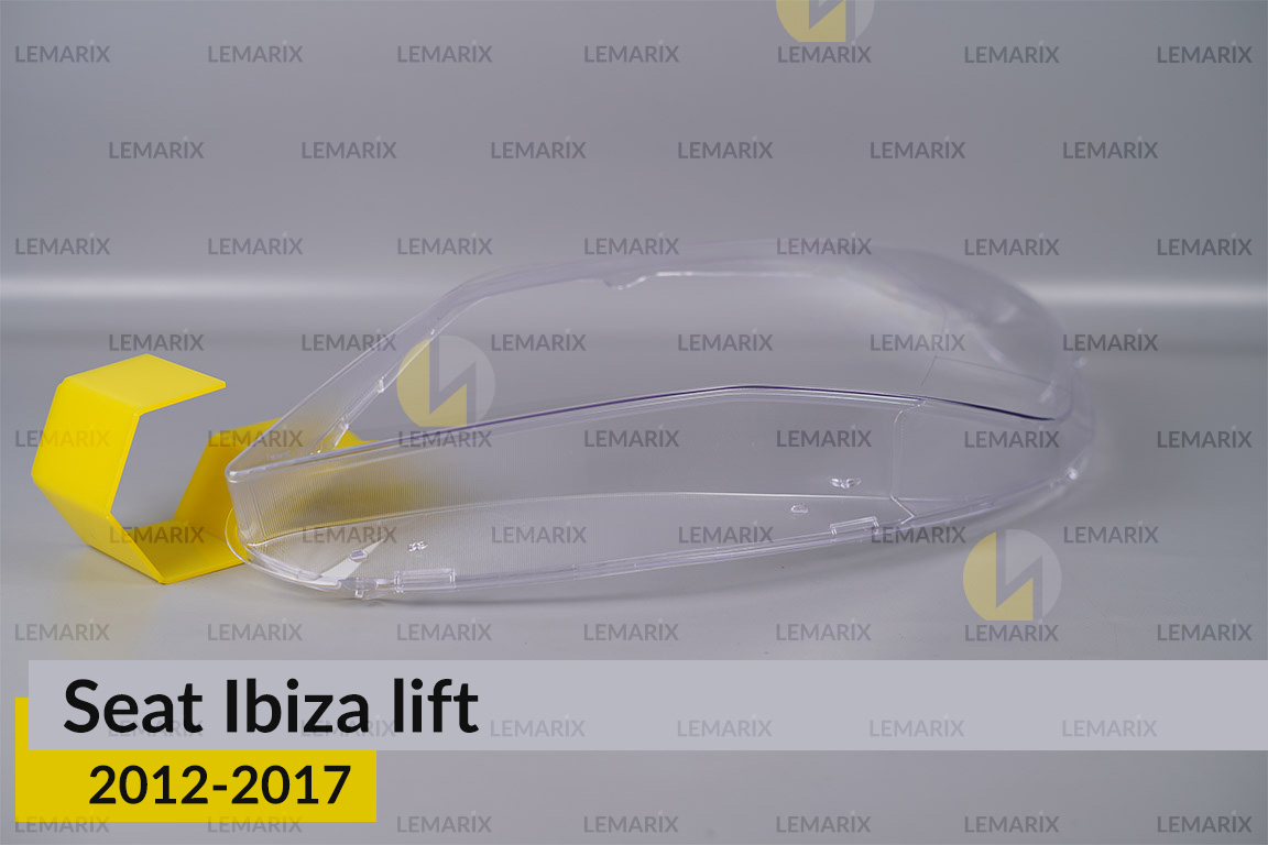 Стекло фары Seat Ibiza (2012-2017) рест левое