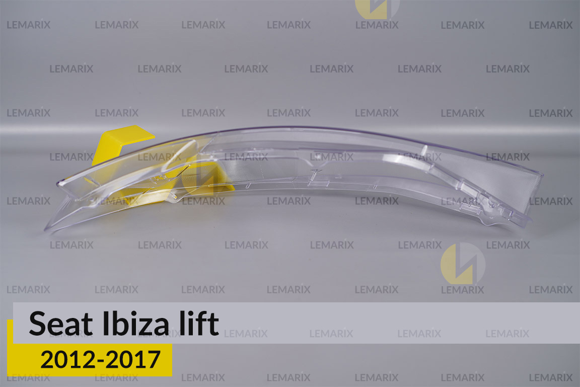 Стекло фары Seat Ibiza (2012-2017) рест левое