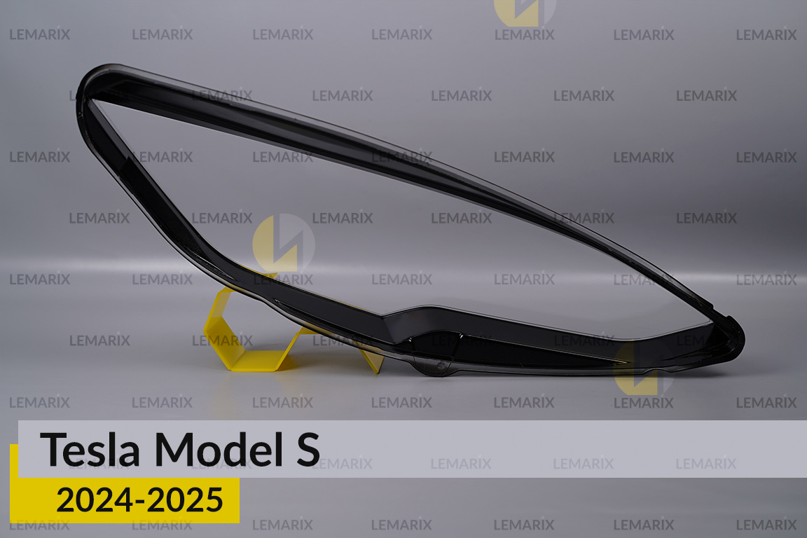 Стекло фары Tesla Model S (2024-2026) левое
