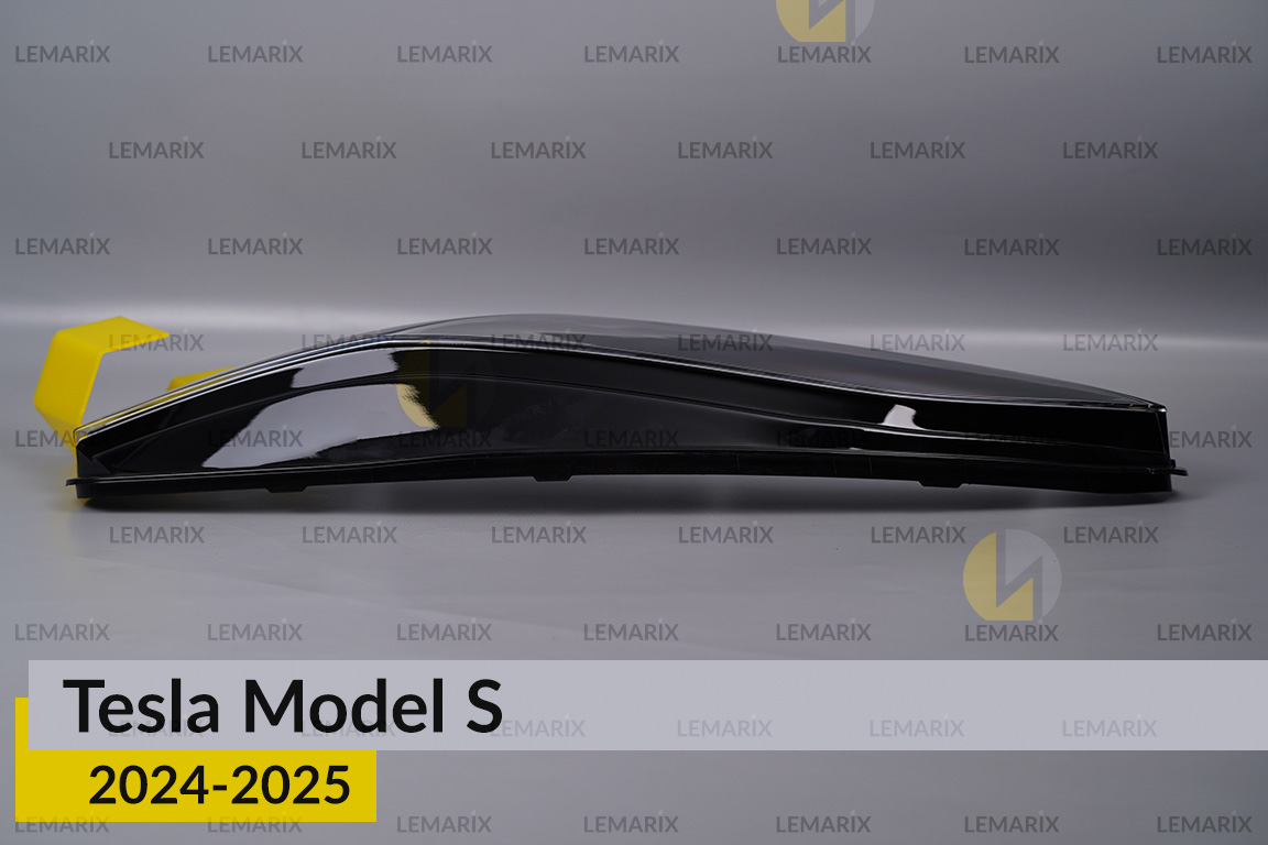 Стекло фары Tesla Model S (2024-2026) левое