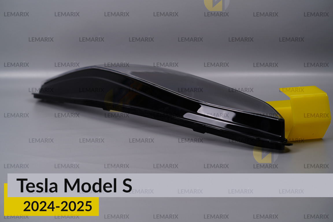 Стекло фары Tesla Model S (2024-2026) левое