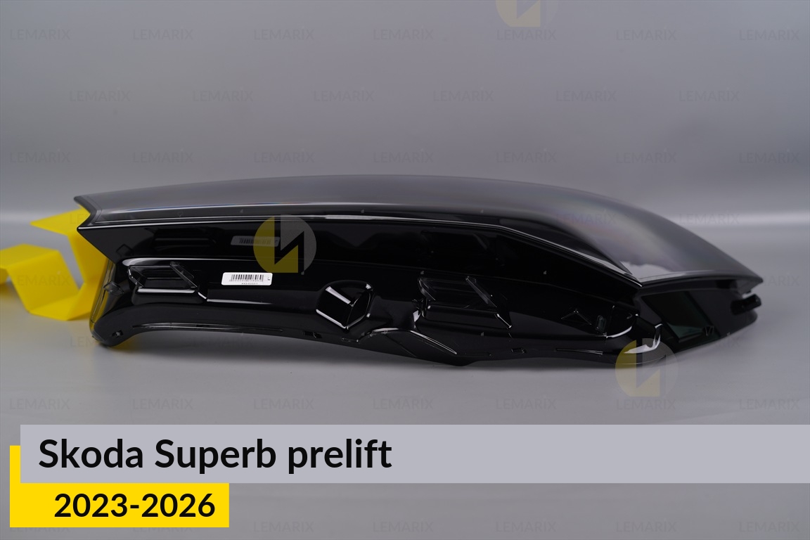 Стекло фары Skoda Superb (2023-2026) дорест левое