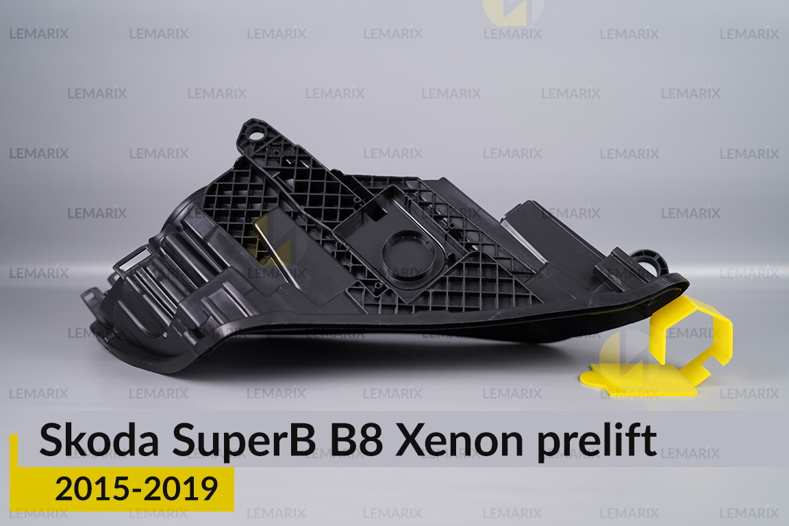 Корпус фары Skoda SuperB B8 Xenon (2015-2019) дорест левый