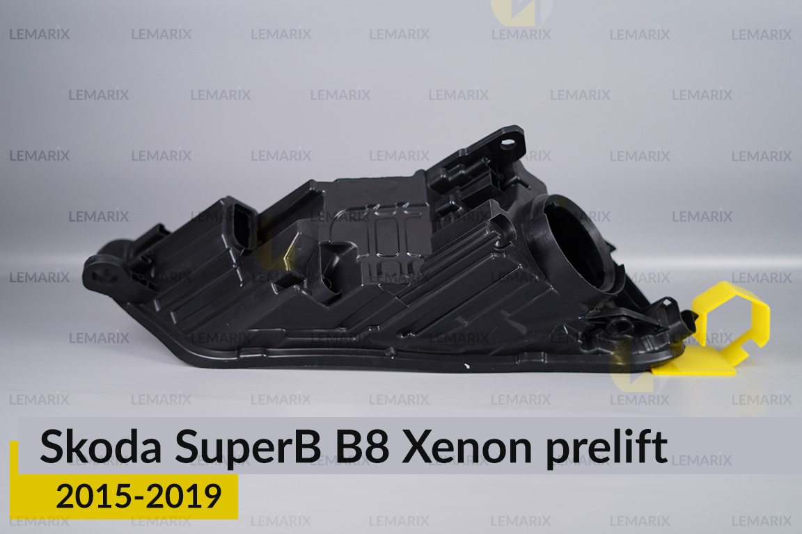 Корпус фары Skoda SuperB B8 Xenon (2015-2019) дорест левый
