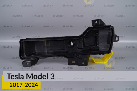 Корпус протитуманної фари Tesla Model 3 (2017-2025) лівий