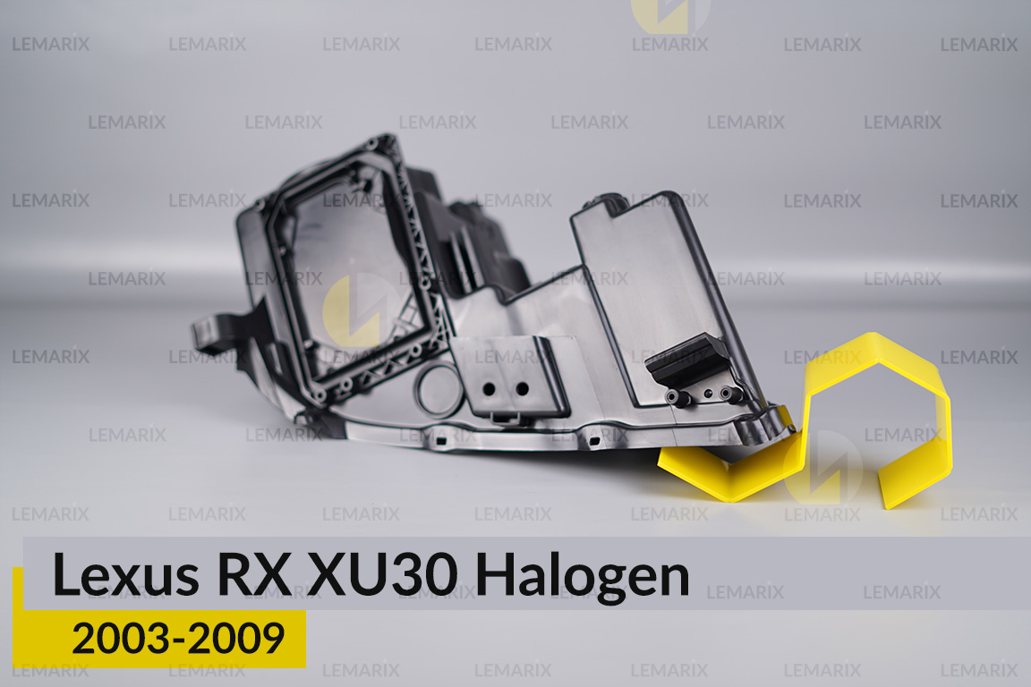 Корпус фары Lexus RX XU30 Halogen (2003-2009) левый