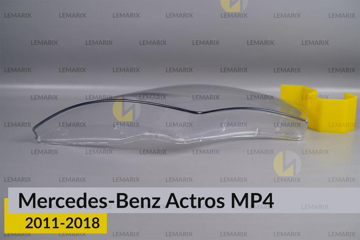 Стекло фары Mercedes-Benz Actros MP4 (2011-2018) левое