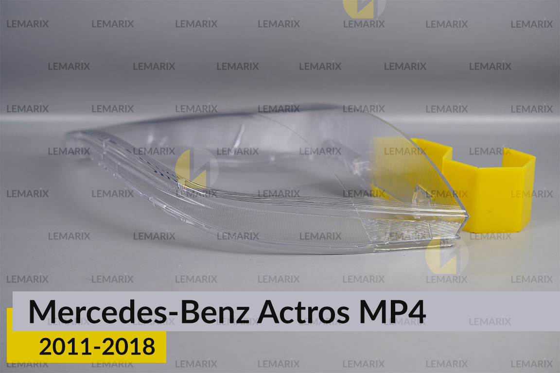 Стекло фары Mercedes-Benz Actros MP4 (2011-2018) левое