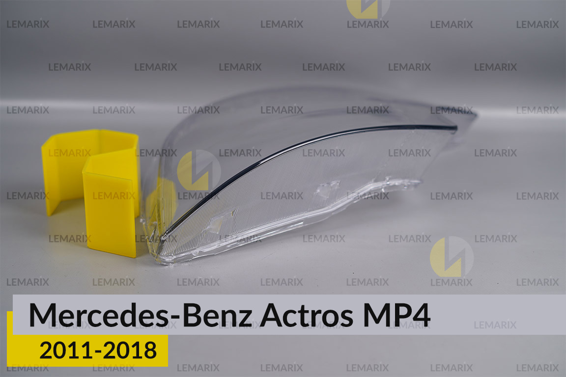 Стекло фары Mercedes-Benz Actros MP4 (2011-2018) левое