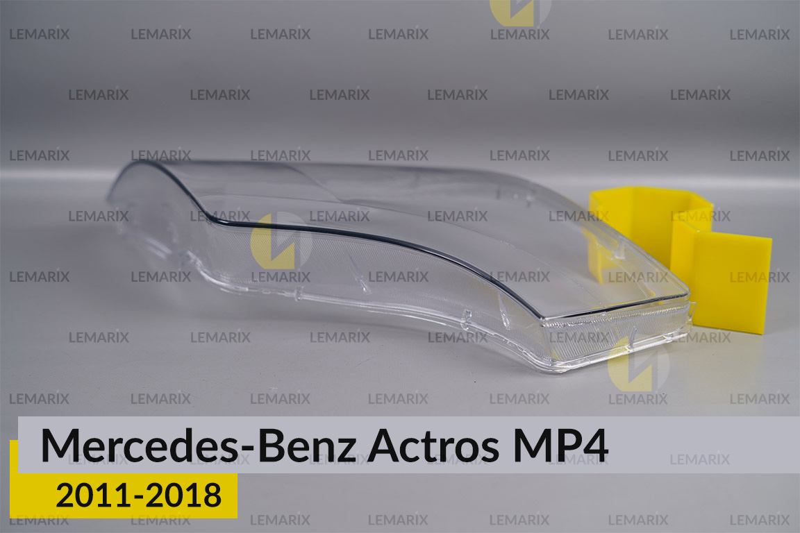 Стекло фары Mercedes-Benz Actros MP4 (2011-2018) левое