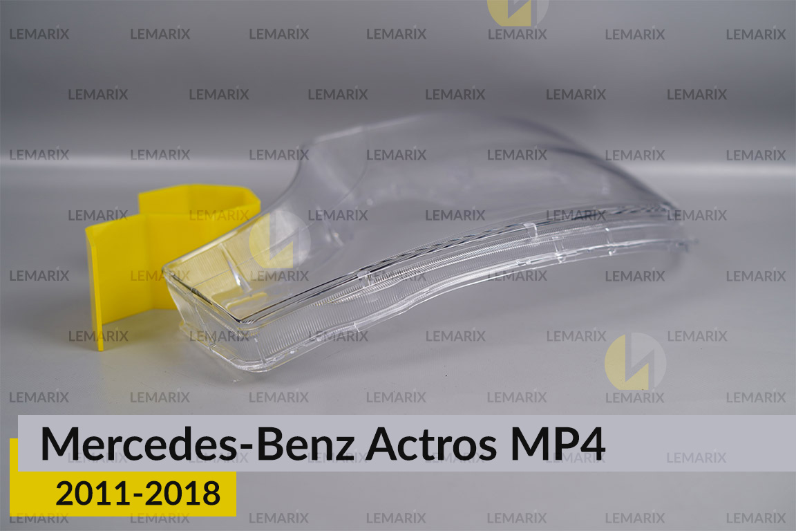 Стекло фары Mercedes-Benz Actros MP4 (2011-2018) левое