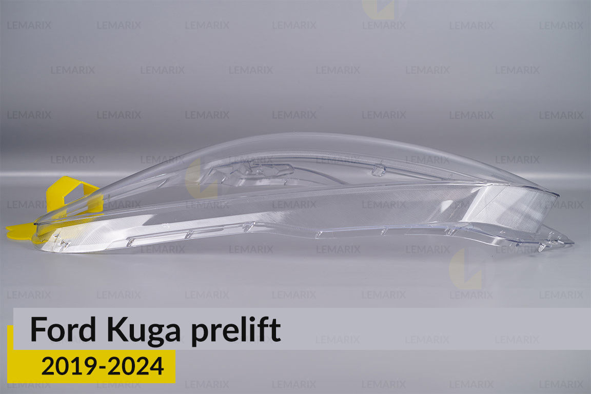 Скло фари Ford Kuga (2019-2023) дорест ліве