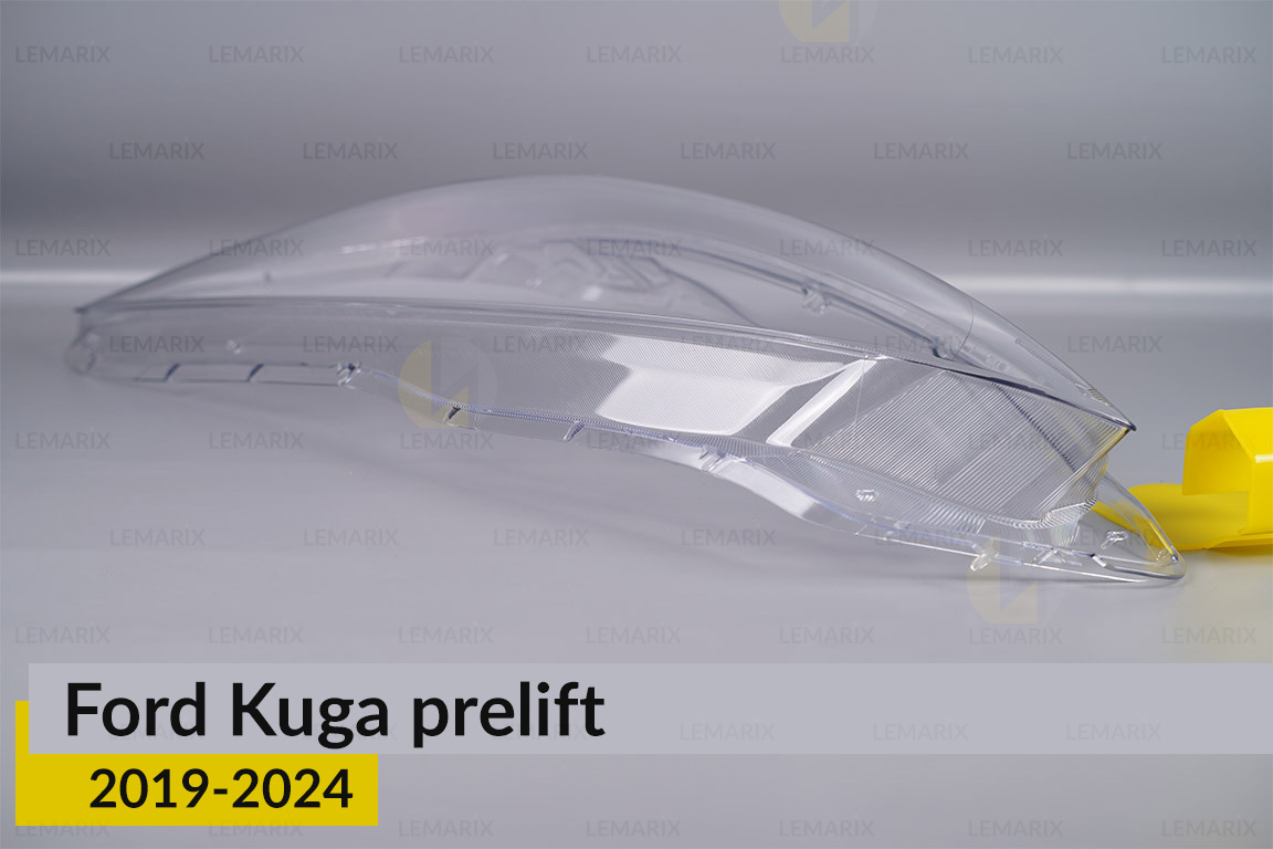 Скло фари Ford Kuga (2019-2023) дорест ліве