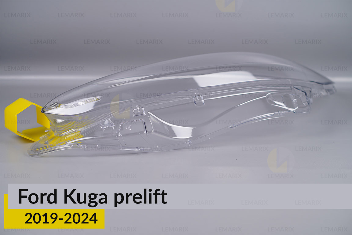 Скло фари Ford Kuga (2019-2023) дорест ліве
