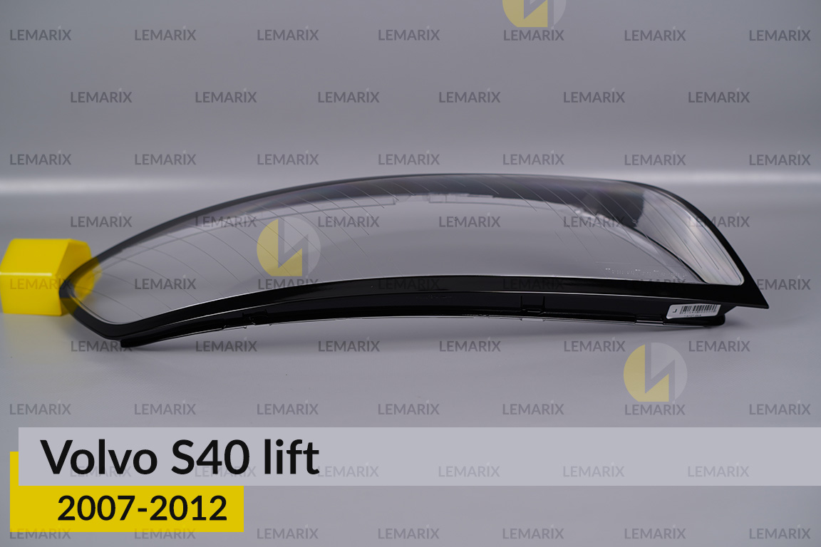 Скло фари Volvo S40 (2007-2012) рест праве