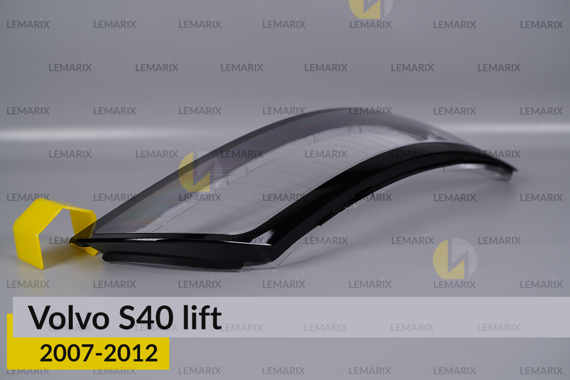 Скло фари Volvo S40 (2007-2012) рест праве