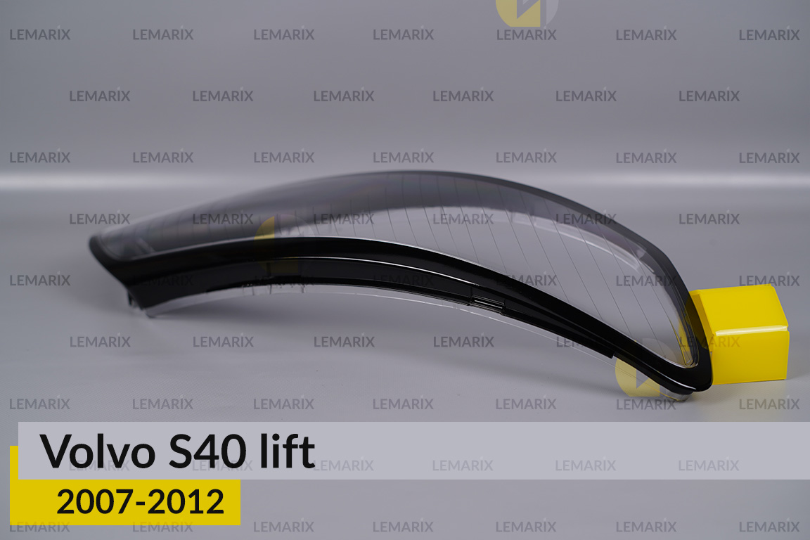 Скло фари Volvo S40 (2007-2012) рест праве