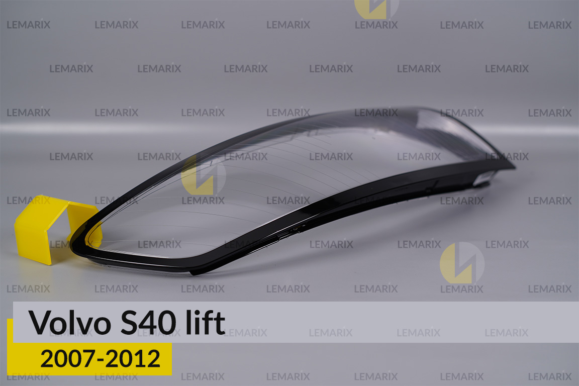 Скло фари Volvo S40 (2007-2012) рест праве