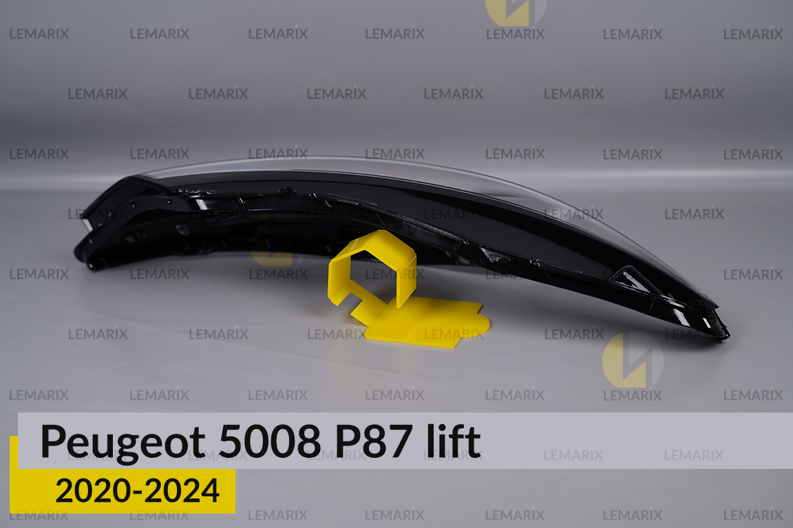 Стекло фары Peugeot 5008 P87 (2020-2024) рест правое