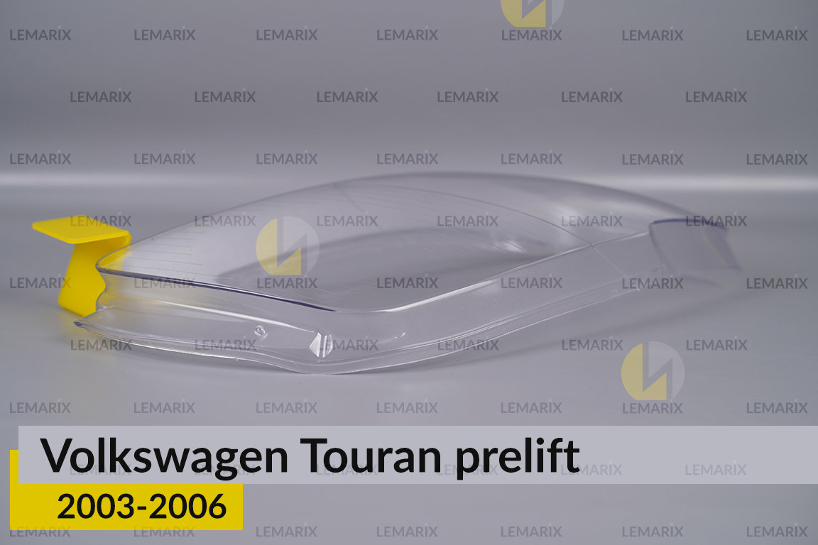 Скло фари VW Volkswagen Touran (2003-2006) дорест праве