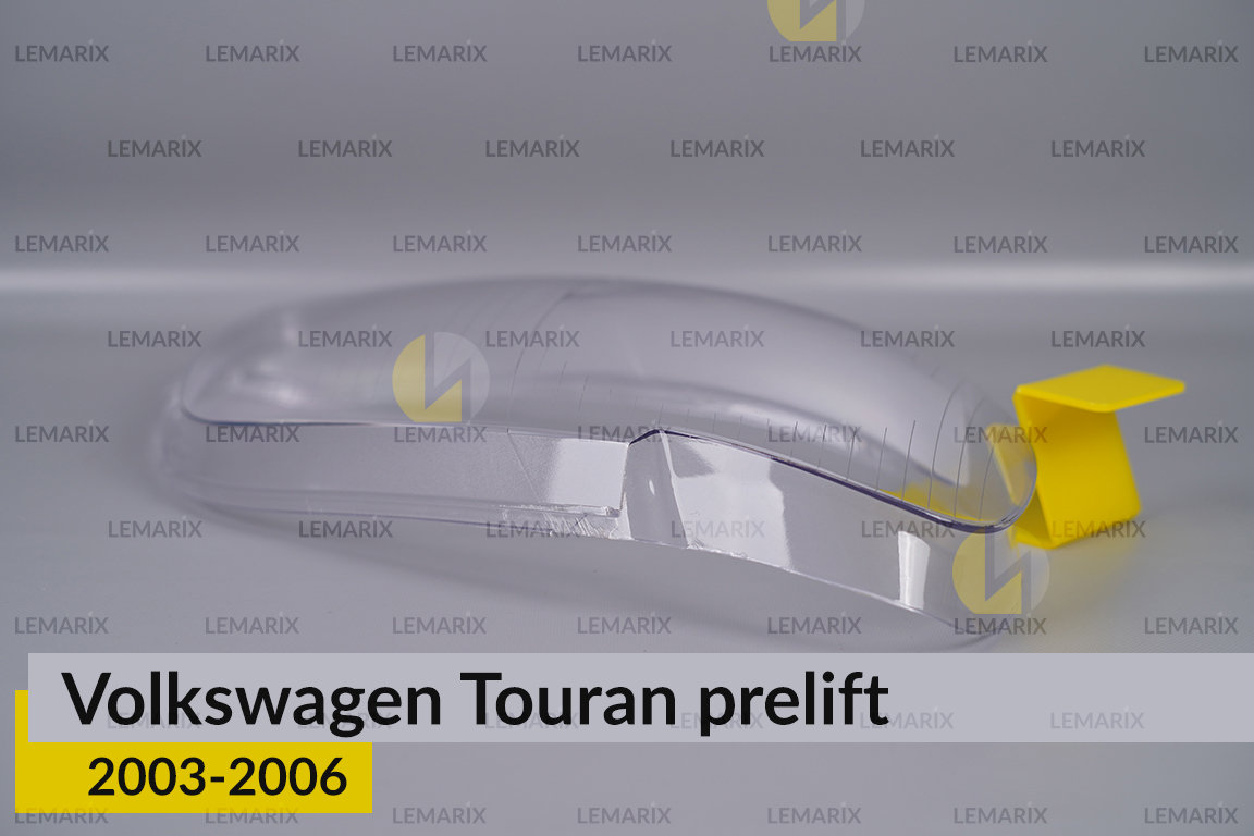 Скло фари VW Volkswagen Touran (2003-2006) дорест праве