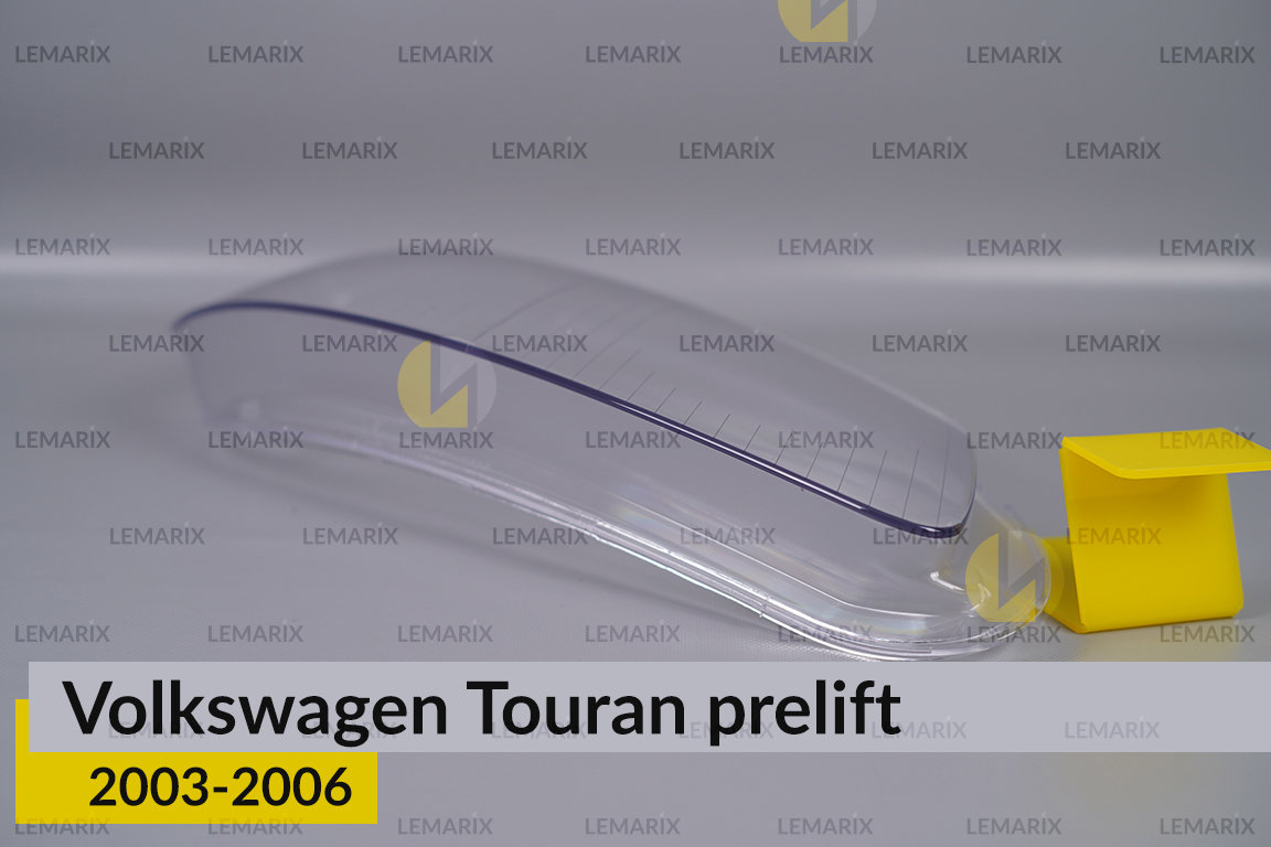 Скло фари VW Volkswagen Touran (2003-2006) дорест праве