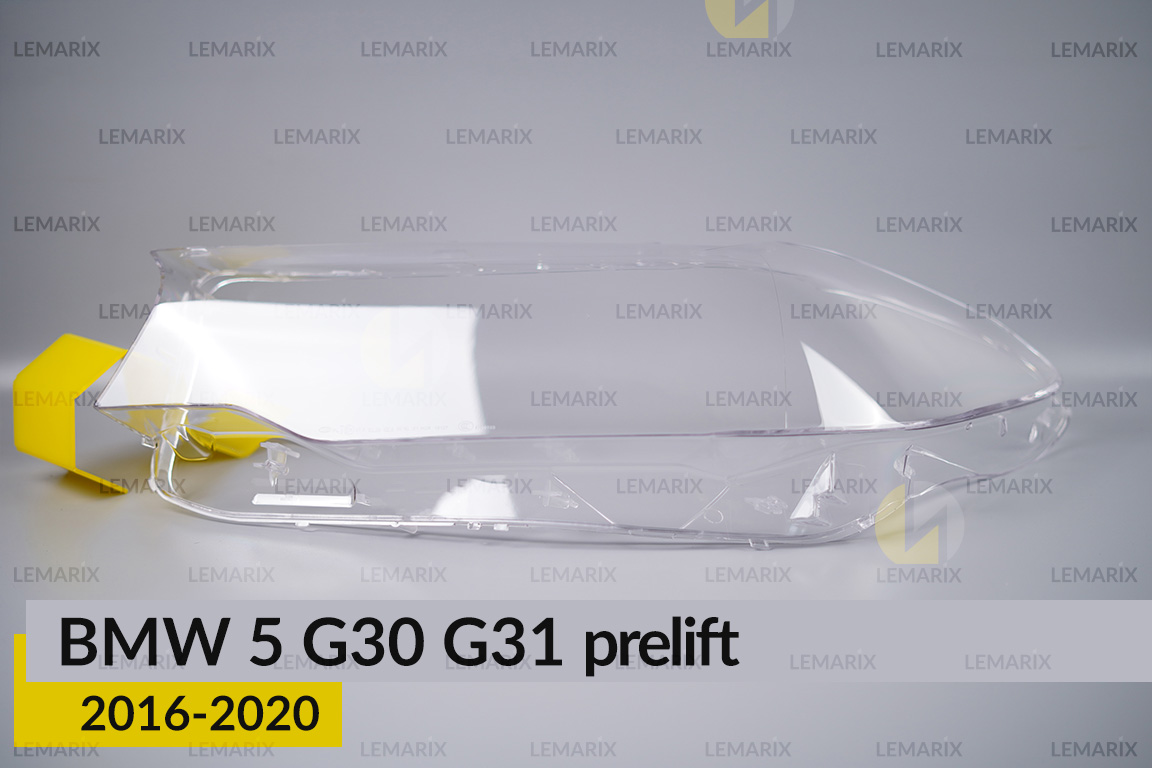 Скло фари BMW 5 G30 G31 (2016-2020) дорест ліве
