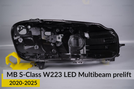 Корпус фари Mercedes-Benz S-Class W223 LED Multibeam (2020-2026) дорест правий