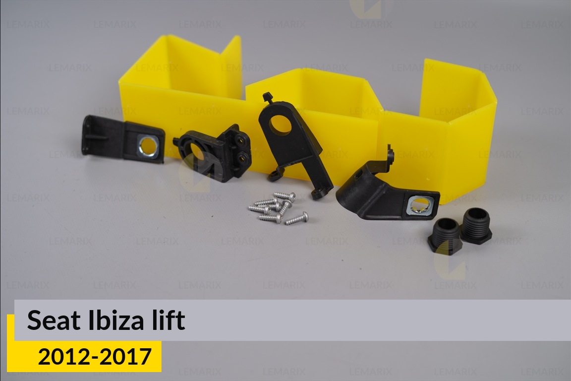 Ремкомплект крепления корпуса фар Seat Ibiza (2012-2017) рест правый – 4 ед.
