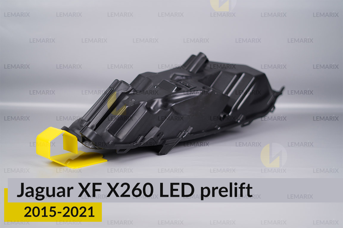 Корпус фари Jaguar XF X260 LED (2015-2021) дорест лівий