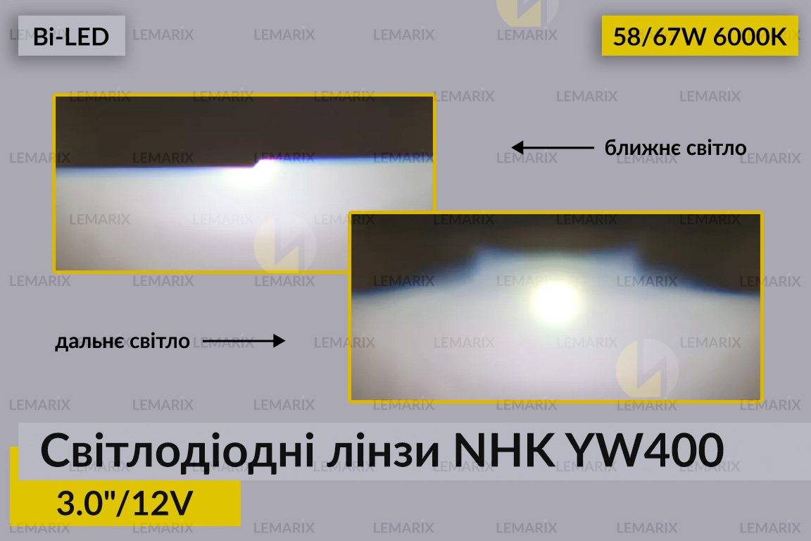 Світлодіодні лінзи NHK YW400 3