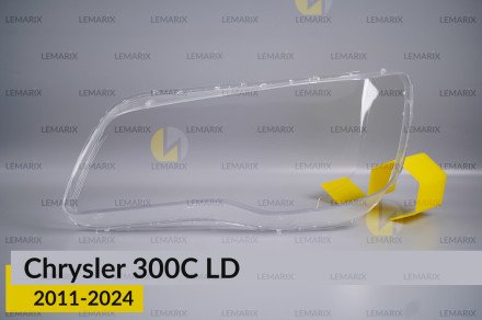 Скло фари Chrysler 300C LD (2011-2024) ліве