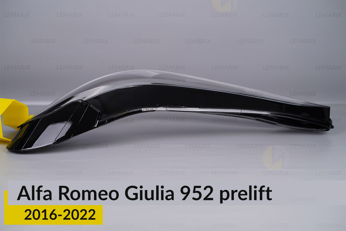 Скло фари Alfa Romeo Giulia 952 (2016-2023) дорест ліве
