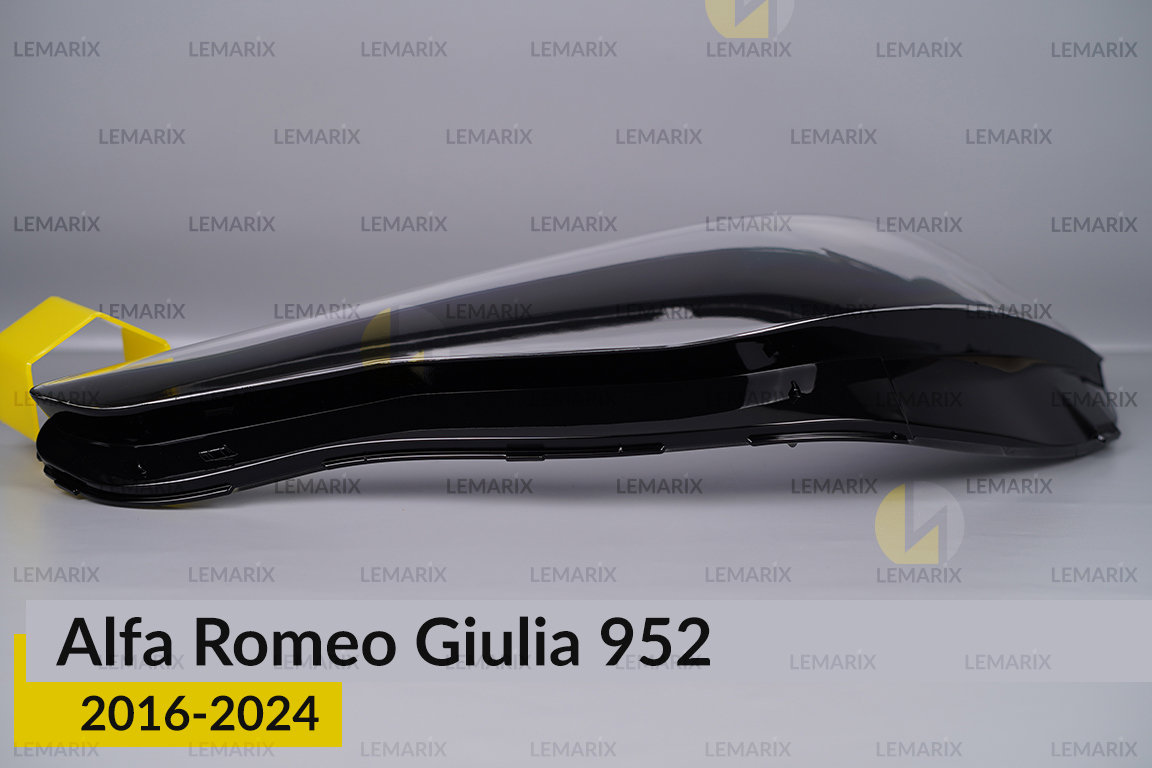 Скло фари Alfa Romeo Giulia 952 (2016-2023) дорест ліве