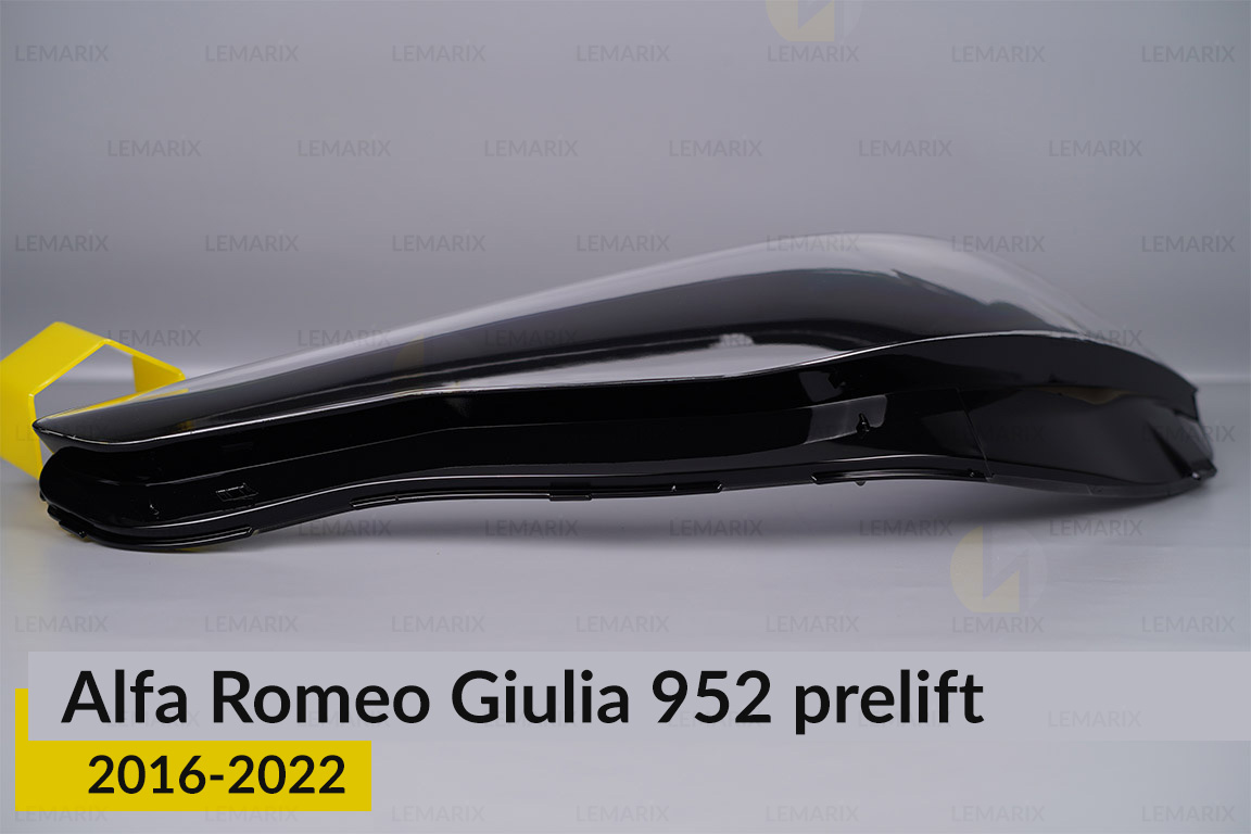 Скло фари Alfa Romeo Giulia 952 (2016-2023) дорест ліве