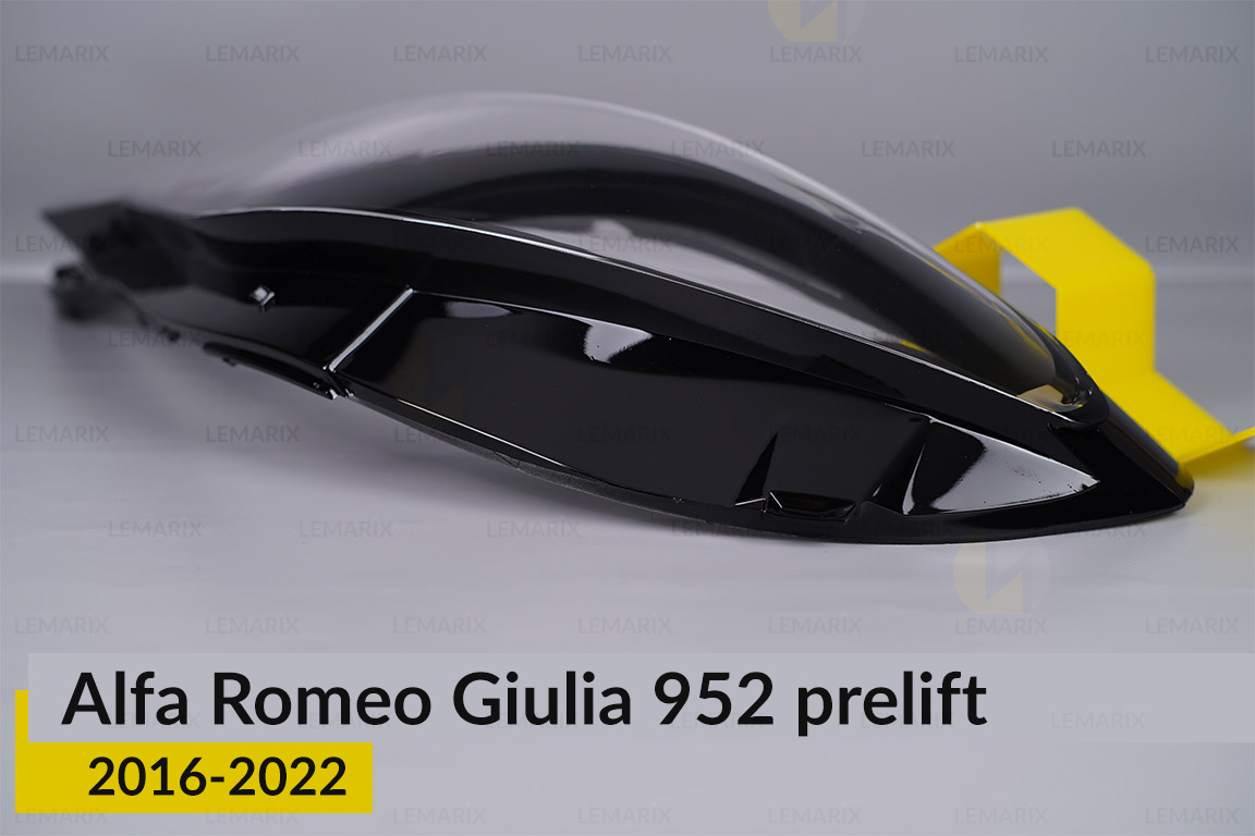 Скло фари Alfa Romeo Giulia 952 (2016-2023) дорест ліве