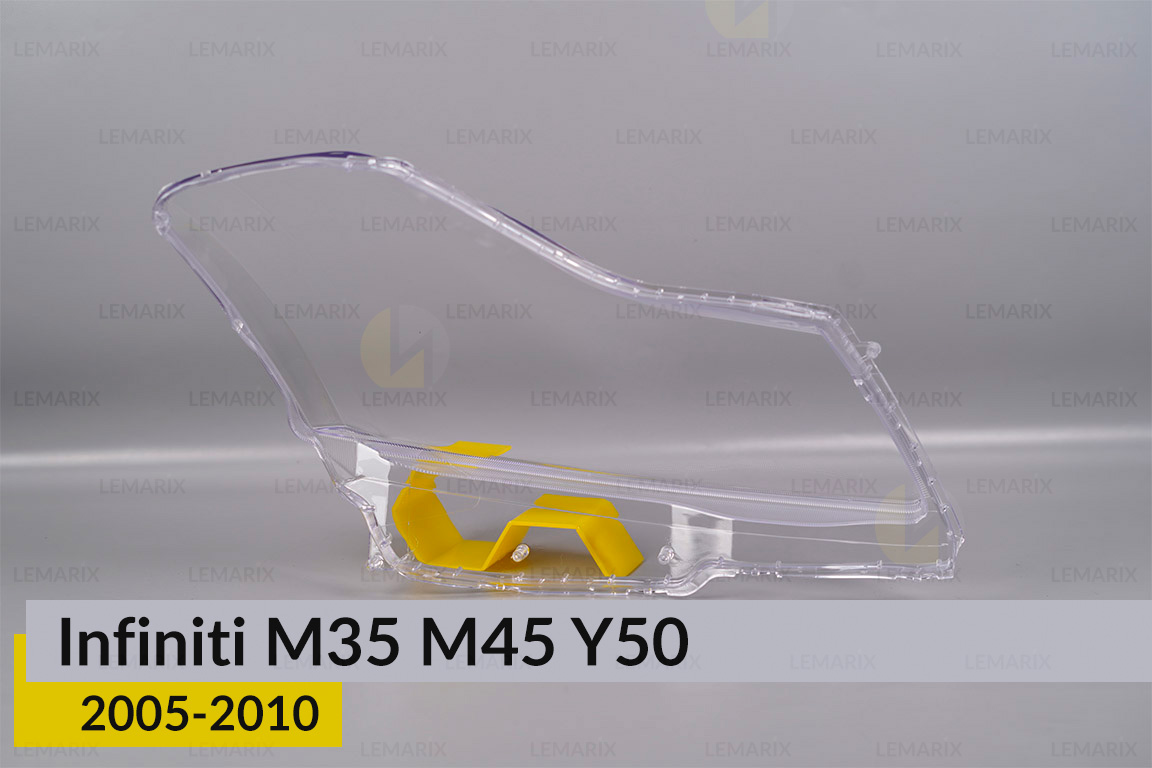 Стекло фары Infiniti M35 M45 Y50 (2005-2010) левое