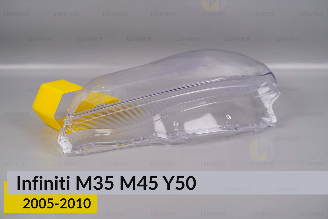 Стекло фары Infiniti M35 M45 Y50 (2005-2010) левое